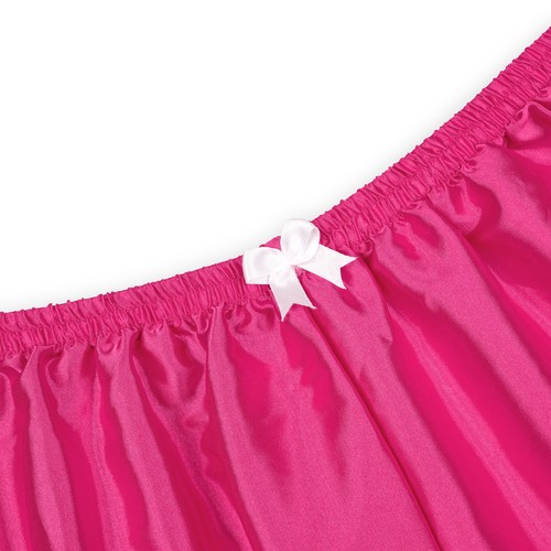Frilly Lace Sissy Ruffled Lolita Shorts Silky Satin Pumpkin Pantaloon Bloomers - Picture 15 of 36