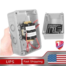 Replace K-Rain 1522 Pump Start Relay for Irrigation Pump 3HP 110V/220V 24V Coil