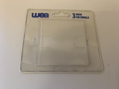 3'' Leerhülle Blister Verpackung, Adapter Ring für 3 Inch Mini CD (EMI,wea,CBS.)