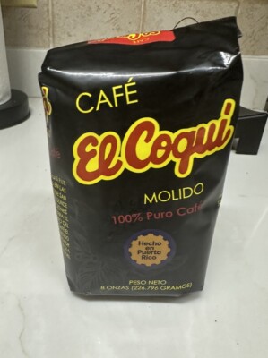 PUERTO RICAN COFFEE- ''CAFE EL COQUI'' - 8 OZ BAG