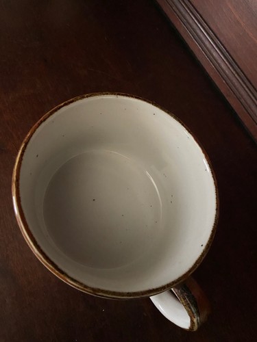 Vintage KGG Stoneware Hand Painted Artisan Coffee Tea Soup Cup Mug Oven Proof - Picture 2 of 12