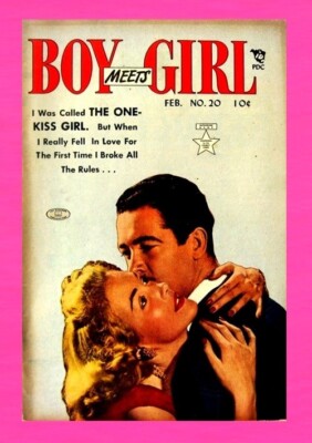 BOY MEETS GIRL #20, 1951, LEV GLEASON, RARE CLASSIC