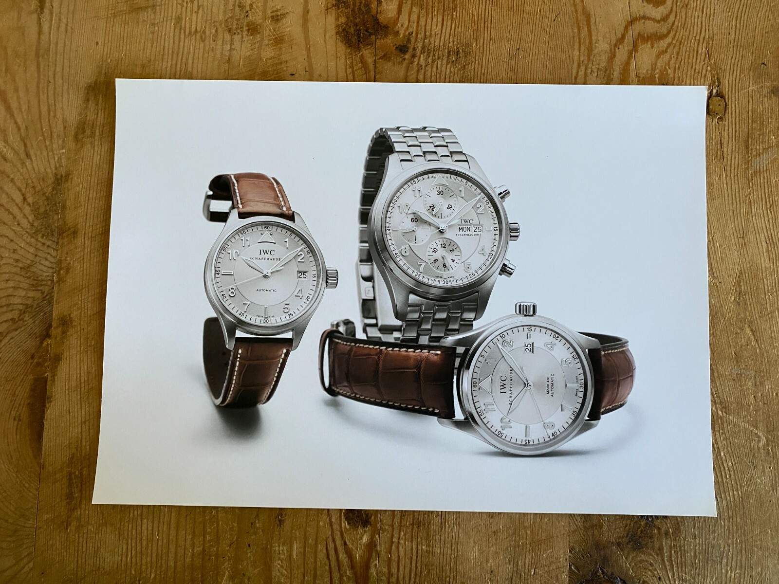 Used In Shop - Press Release IWC Schaffhausen Press Release - SPITFIRE WATCHES