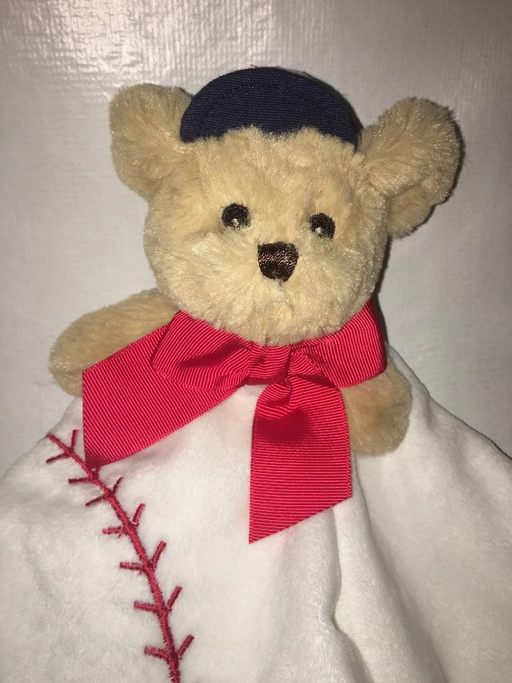Bearington Baby Collection Béisbol Lovey Suave Lovie Manta de Seguridad Foto 2 de 4
