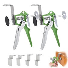 2 PCS Adjustable Drawer Front Installation Clamps for Cabinet Woodworking Tools