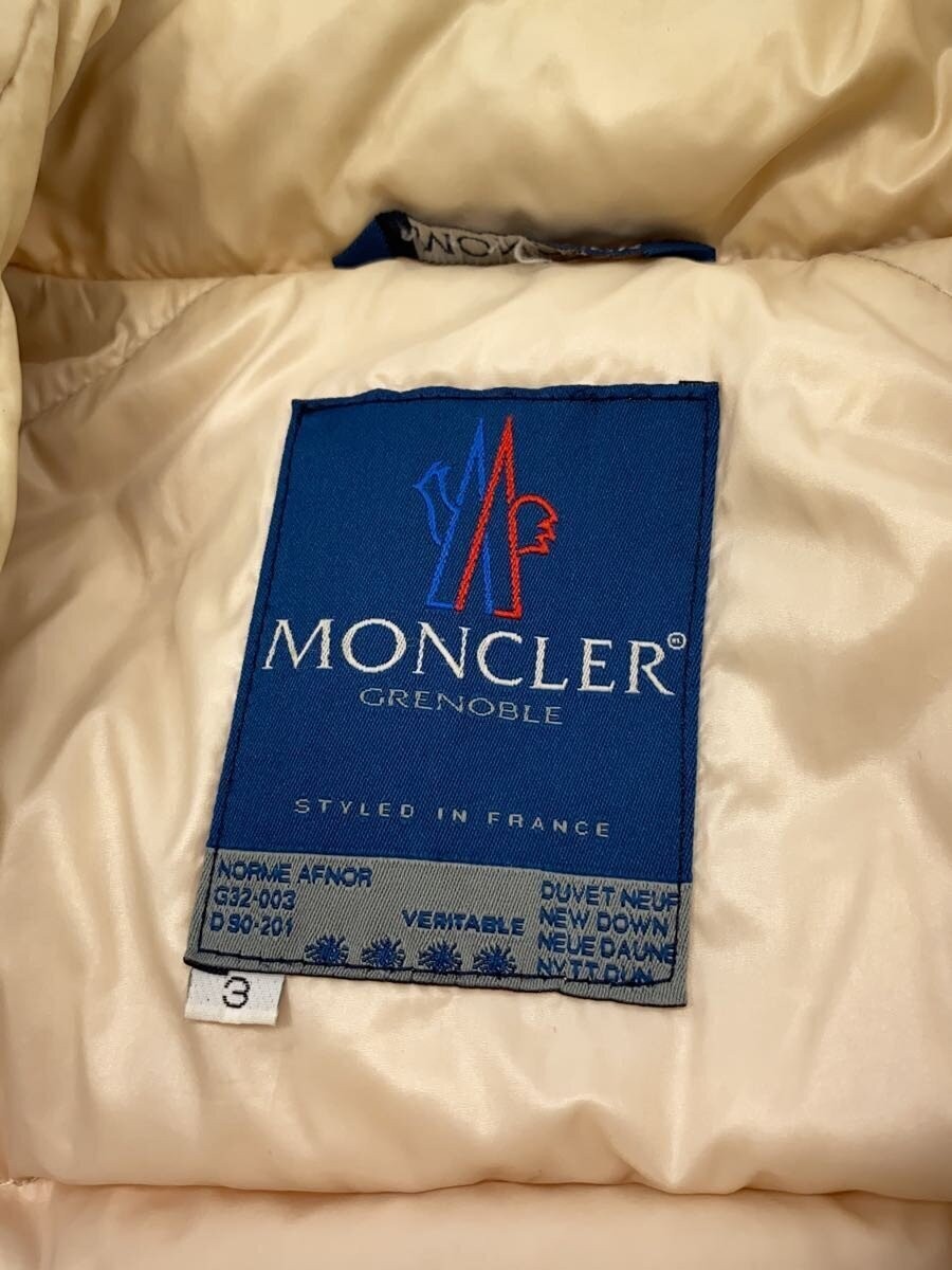 MONCLER GRENOBLE◆Down jacket/3/Polyester/CRM - image 3
