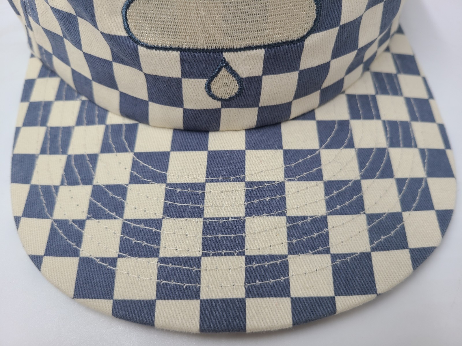 Cloud Water Checkerboard Strapback Adjustable Hat… - image 3