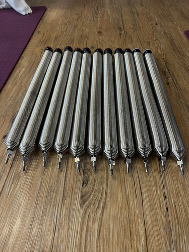 Merrithew Pilates Reformer Spring Used - 9 Red Heavy, 2 White Light