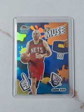 2025-26 Topps Finest Jason Kidd Muse Blue Refractor /99 #M-16 Nets