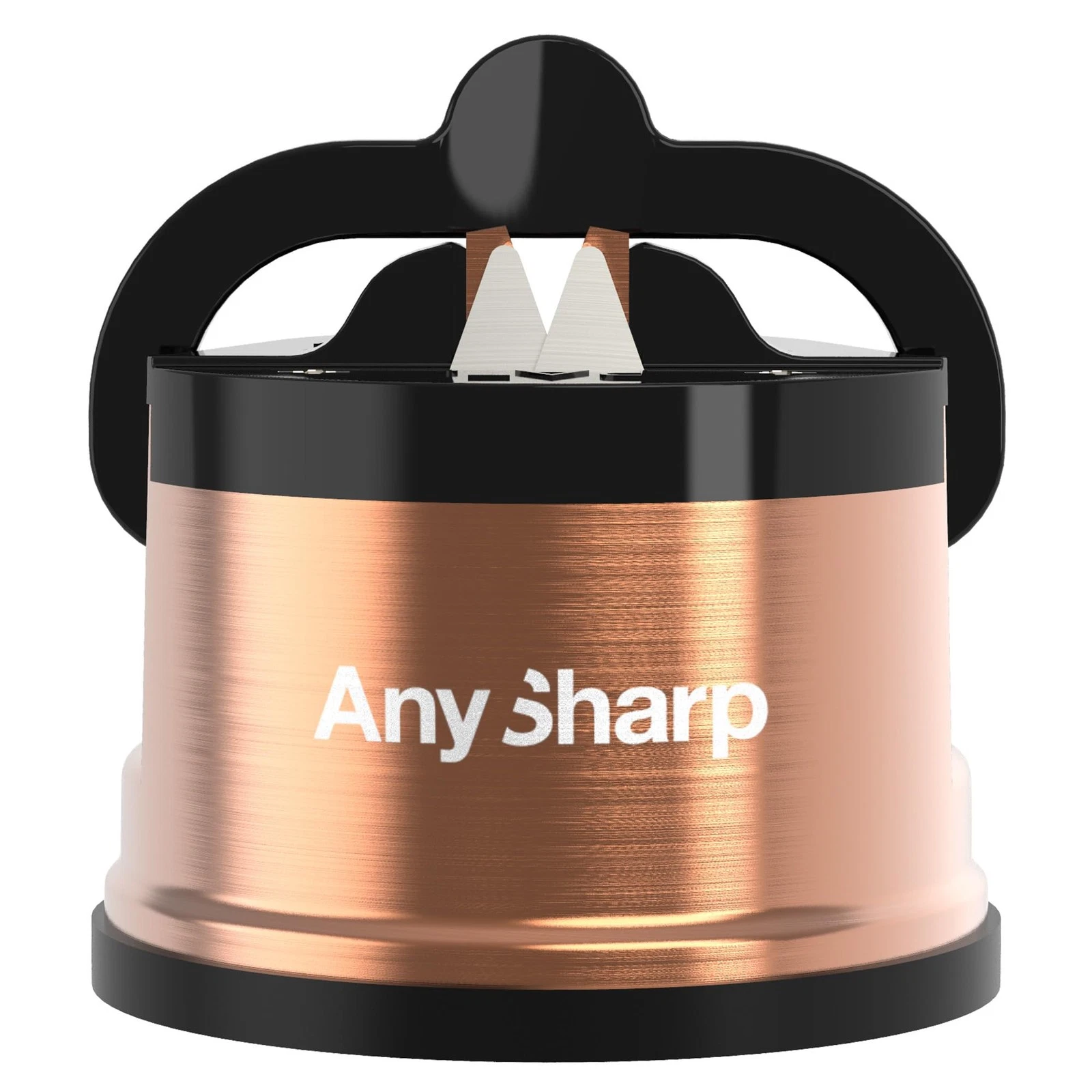 Copper Knife Sharpener with PowerGrip Suction for Effortless Sharpening