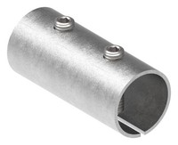Rohrverbinder Edelstahl V2A Ø 33,7 Mm L 65 Mm Steckfitting GeläNder Handlauf