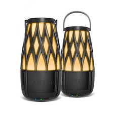 ION iSP136 Tahiti 10-Watt Lantern-Style Solar-Rechargeable Bluetooth Speakers