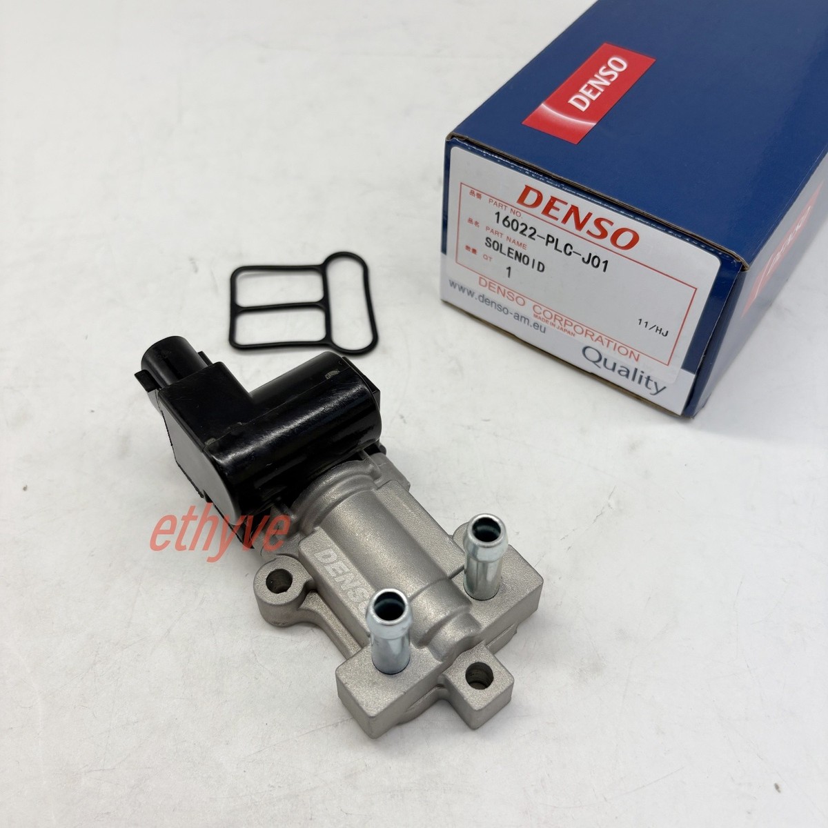 【中古】 ダンシング（2） Denso 16022-PLC-J01 Idle Air Control Valve IACV For Honda CIVIC