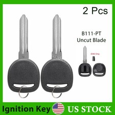 2 Replacement Transponder Ignition Chip 46 Key Blade Blank For Chevy B111-pt 2 Replacement Transponder Ignition Chip 46 Key Blade Blank For Chevy B111-pt