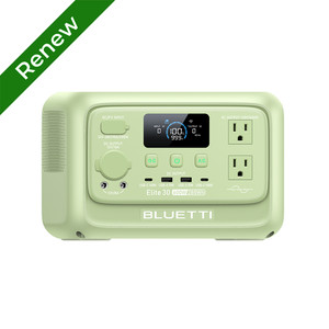BLUETTI Elite 30 V2 288Wh 600W Portable Power Station Green Color for Camping