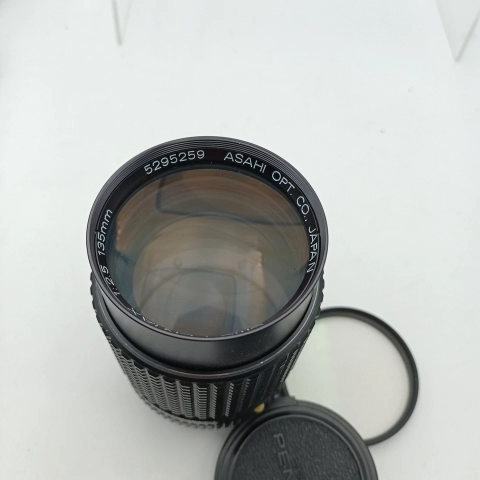 SMC Pentax 135mm 1:2.5 Téléobjectif Appareil Photo - Made in Japan - Photo 3/4