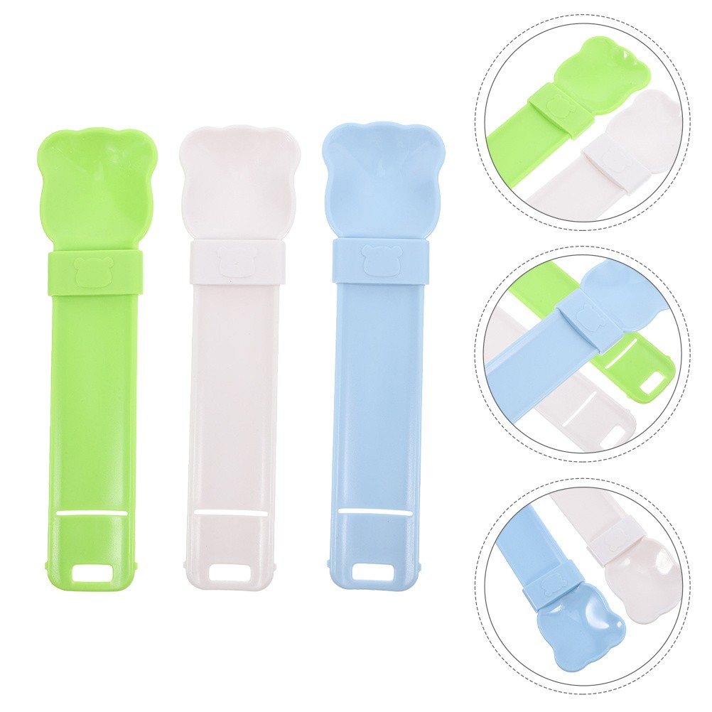  6 Pcs Multi-function Cat Treat Dispenser Spoon Strip Snack Feeder Canned Food