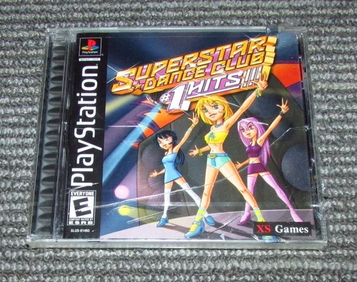 SuperStar Dance Club #1 Hits!!! for Playstation 1 PS1 Brand New / Fast Shipping
