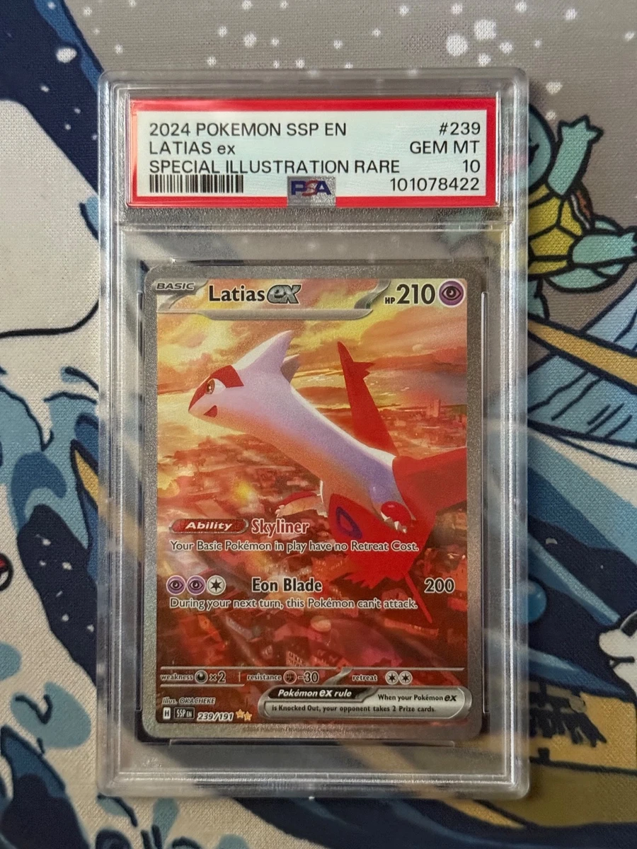 Preços baixos em Jogos de cartas colecionáveis individuais Latias
