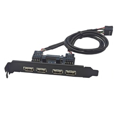 Desktop Computer USB2.0 Internal Port Bracket For External Device Connectivity