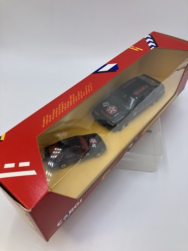 Corgi Raro Paquete Ford Sierra 2.3 Ghia Rally Car Texaco Cajas Como Nuevo - Imagen 11 de 14
