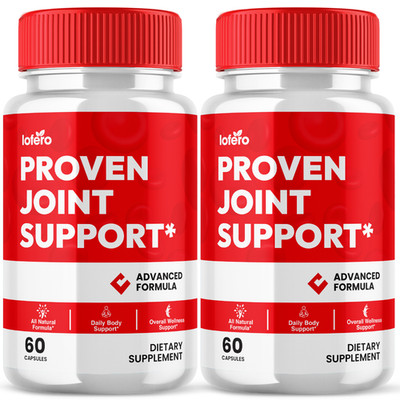 (2 Pack) Proven Joint Support Capsules, Proven JointSupport Pain Relief (120 ct)