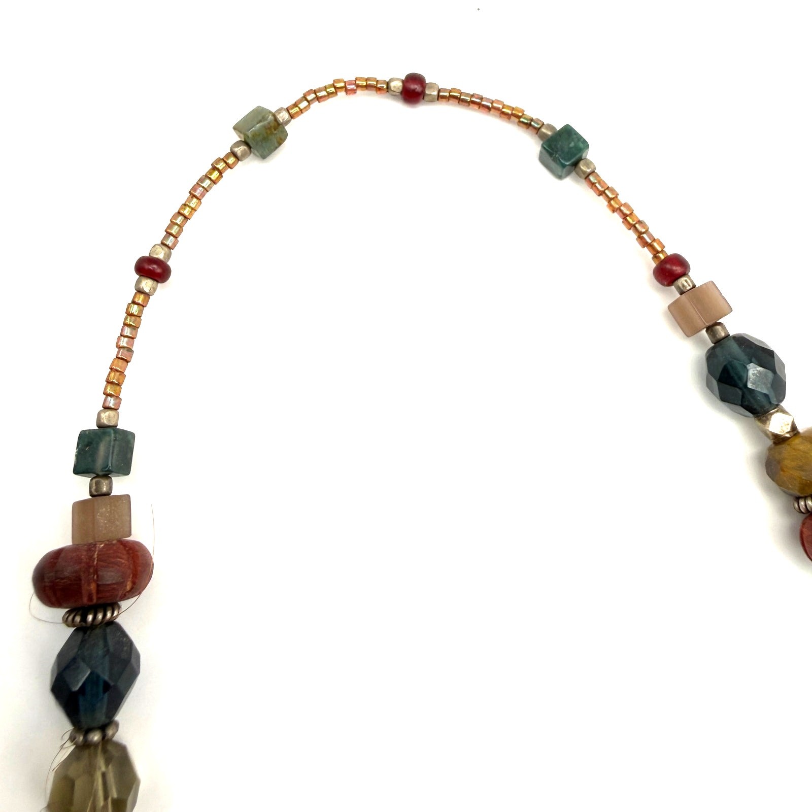 925 Silver STRENGTH Affirmation Beaded Necklace J… - image 7