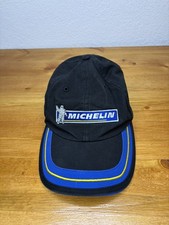 Vintage Y2K Michelin Baseball Cap Unisex Adult Black Cotton Embroidery Montana