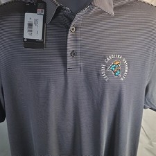 Under Armour Coastal Carolina University Striped Polo Shirt Short Sleeve Men's M