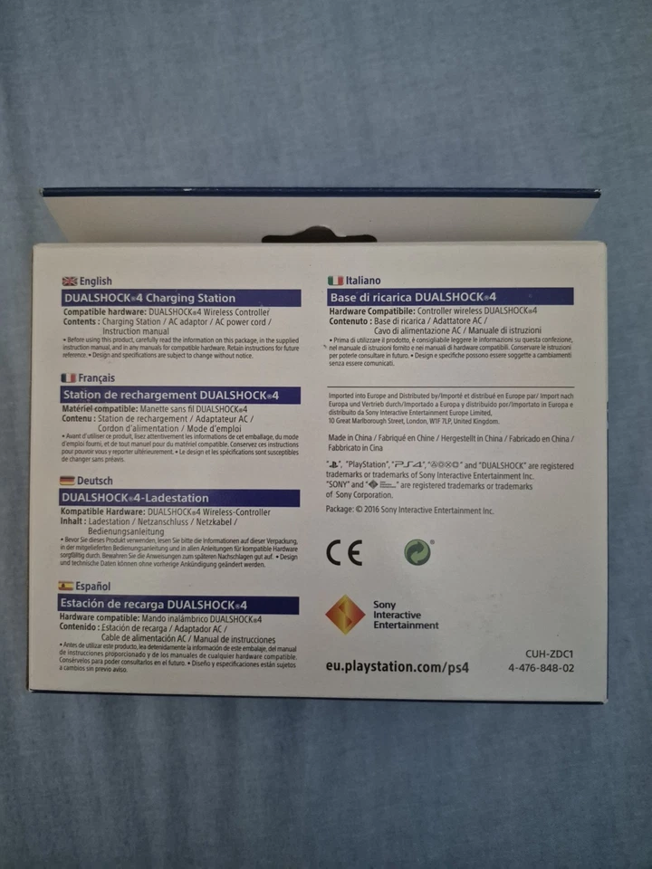 Sony Playstation Charging Station Dualshock Ps4 nuovo  Italiano Ufficiale Sony - Immagine 3 di 4