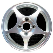 Wheel Rim Honda Accord 15 1998-2000 S84560c Machined Oem Factory Oe 63802