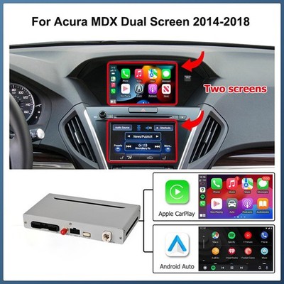 Wireless Carplay Android Auto Upgrade Kits For Acura MDX Dual