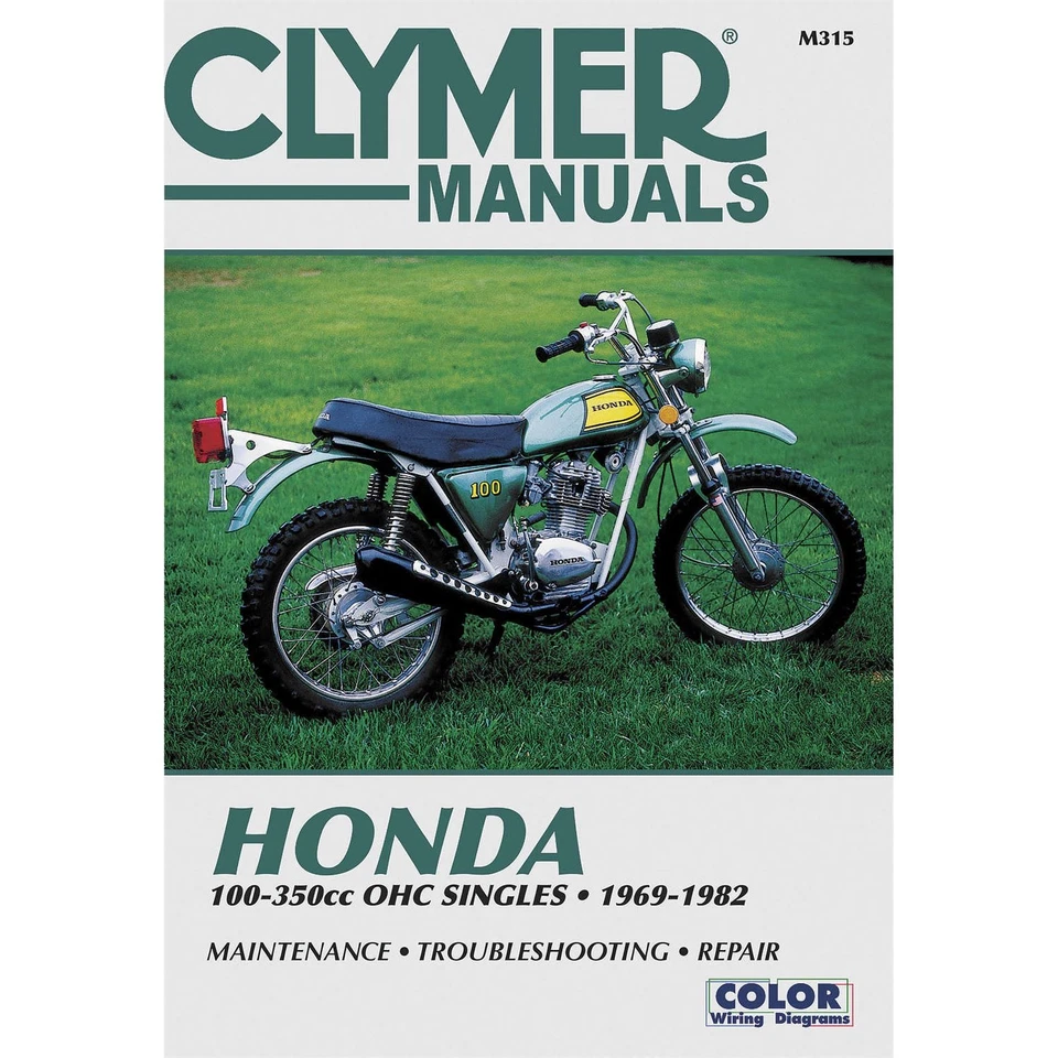 Manual Clymer para Honda 100/350 OHC CM315 Foto 2 de 4