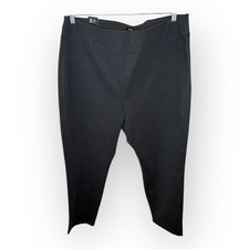 Express Charcoal Gray Ponte Ankle Dress Pants Slim Fit Stretch Work Office XXL