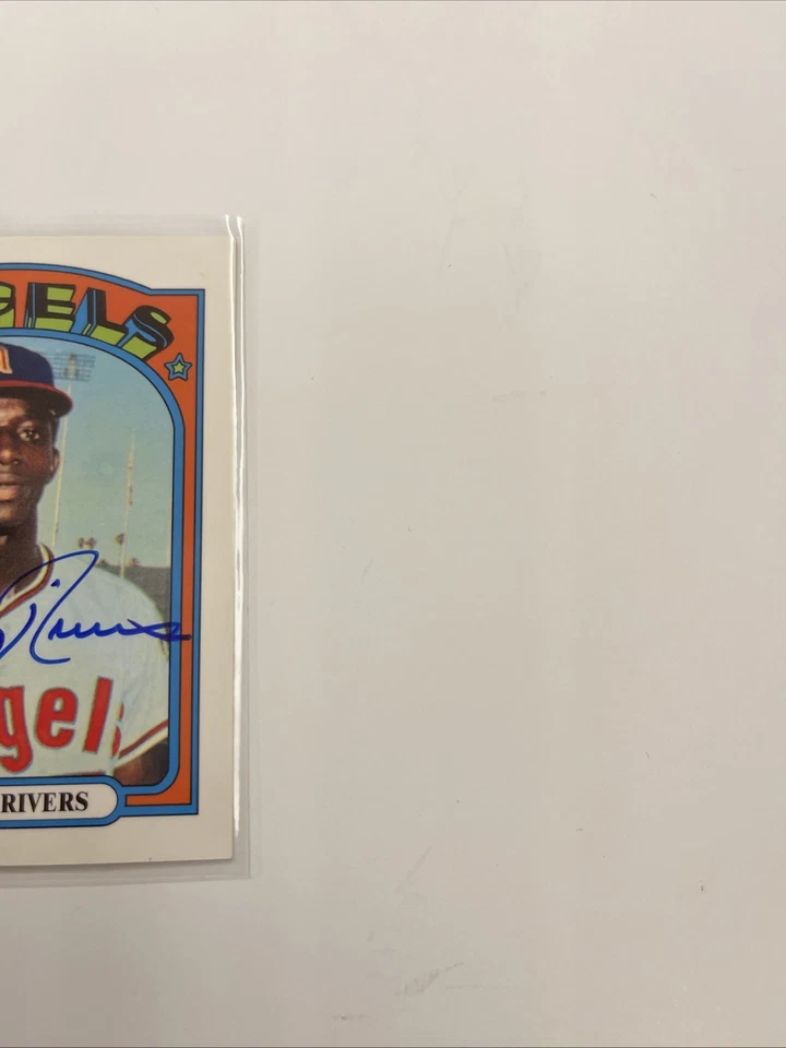 2001 Topps Archives - Autógrafos Mickey Rivers #134 TAA (AU) Foto 3 de 4
