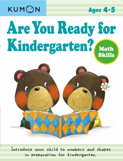 Kumon Are You Ready for Kindergarten? Math Skills by Kumon (Paperback Book)