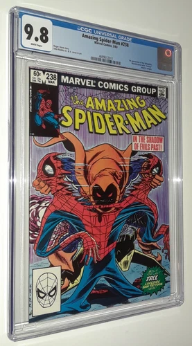1983 AMAZING SPIDER-MAN 238 CGC 9.8 White pgs 1st HOBGOBLIN JR Jr Art & Tattooz