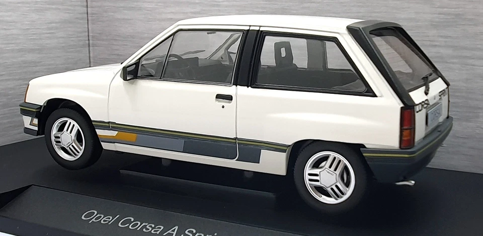 Model Car Group 1/18 Scale MCG18432 - Opel Corsa A Sprint - White - Image 2 of 4
