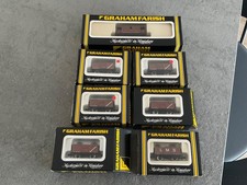 Graham Farish N Gauge LMS Wagons x 7.