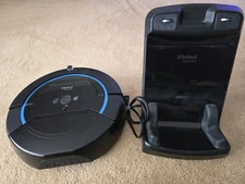 iRobot Scooba 450 Scrubber Roomba Black Robotic Floor Scrubbing Robot Cleaner