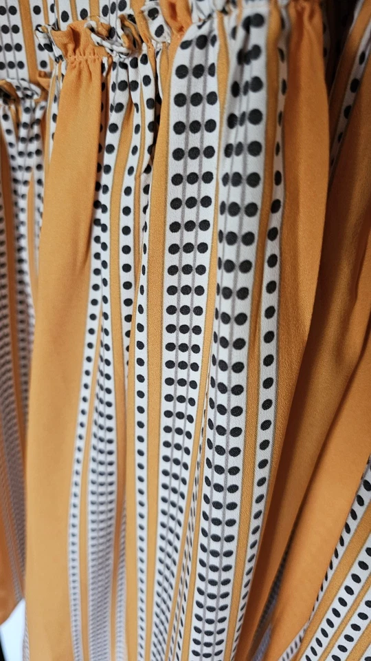 Maxi Vestido TAYLOR Mango Marfil Boho Sobrepelliz Domaln Talla 16 Foto 4 de 4