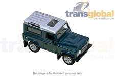 1:76 Die-Cast Land Rover Defender 90 in Tamer Blue Sammlermodell