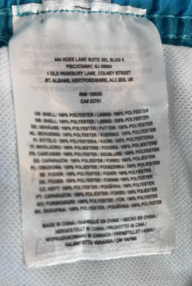 NFL team apparel Miami Dolphins swim trunks.Mesh Lining.Drawstring. 2XL - Image 3 of 4