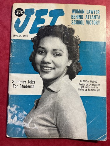 1959 JET MAGAZINE Black American History NEWS PEOPLE POLITICS EVENTS Johnson USA - Picture 1 of 3