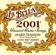 LaBella 2001 Hard Tension Classical Guitar Strings