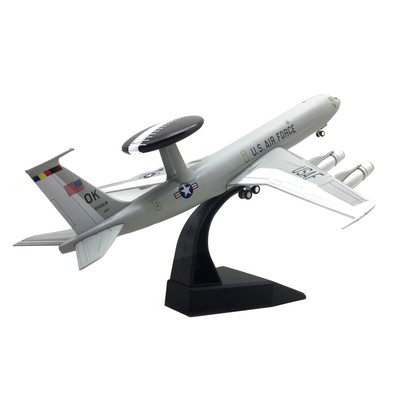 1 Pcs 1/200 Scale US E-3 E3 Sentry AWACS Early Warning Alloy Aircraft Model