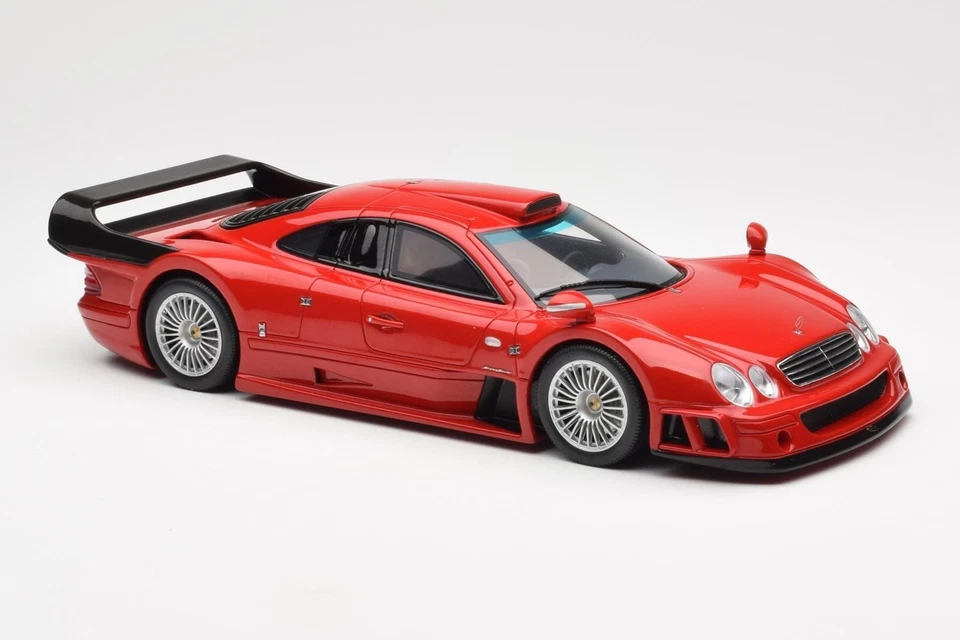 GT910 Mercedes CLK-GTR Super Sport Red GT Spirit 1/18 - Immagine 4 di 4