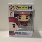Funko Pop michael scott as classy santa 906 the office