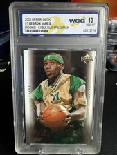 2003 LeBron James - Fabulous Freshman - ROOKIE RC #1 - WCG GEM-MT 10 (TWC)