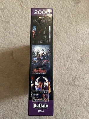 Marvel Infinity Saga Movie Posters 2000 PC Jigsaw Puzzle Buffalo